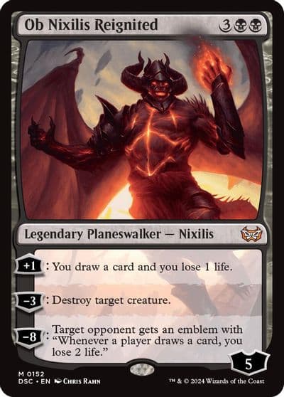 Ob Nixilis Reignited Commander: Duskmourn: House of Horror Magic card