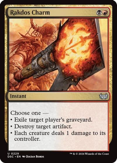 Rakdos Charm Commander: Duskmourn: House of Horror Magic card