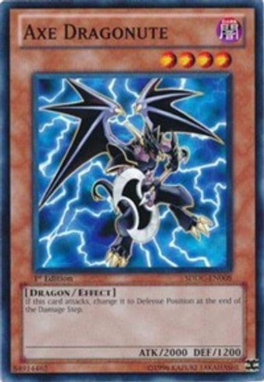 Axe Dragonute Structure Deck: Dragons Collide Yu-Gi-Oh! card