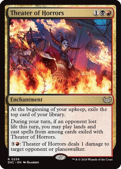 Theater of Horrors Commander: Duskmourn: House of Horror Magic card