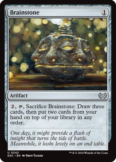 Brainstone Commander: Duskmourn: House of Horror Magic card