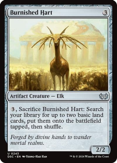 Burnished Hart Commander: Duskmourn: House of Horror Magic card