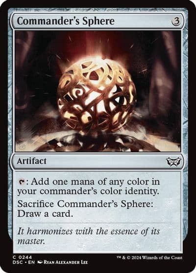 Commanders Sphere Commander: Duskmourn: House of Horror Magic card