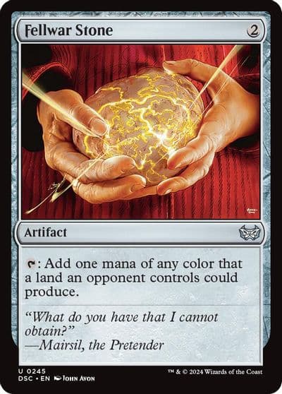 Fellwar Stone Commander: Duskmourn: House of Horror Magic card