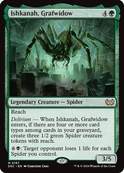 Ishkanah Grafwidow Commander: Duskmourn: House of Horror Magic card