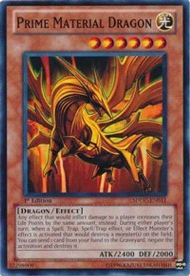 Prime Material Dragon Structure Deck: Dragons Collide Yu-Gi-Oh! card
