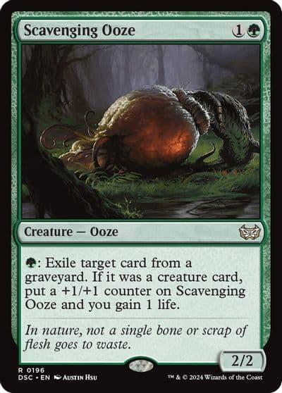 Scavenging Ooze Commander: Duskmourn: House of Horror Magic card