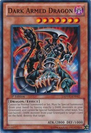 Dark Armed Dragon Structure Deck: Dragons Collide Yu-Gi-Oh! card