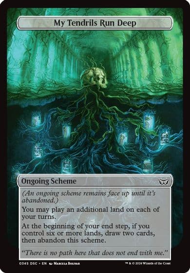 My Tendrils Run Deep Full Art Archenemy: Duskmourn Magic card