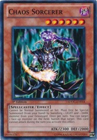 Chaos Sorcerer Structure Deck: Dragons Collide Yu-Gi-Oh! card