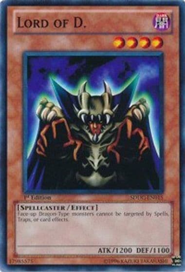 Lord of D Structure Deck: Dragons Collide Yu-Gi-Oh! card