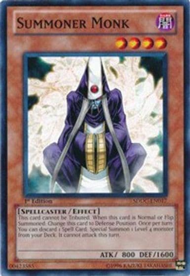 Summoner Monk Structure Deck: Dragons Collide Yu-Gi-Oh! card