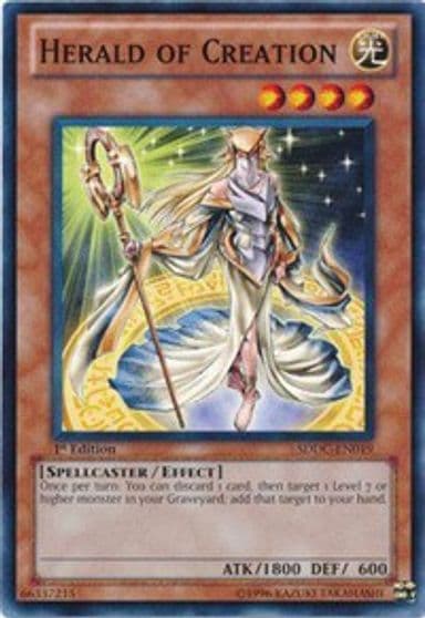 Herald of Creation Structure Deck: Dragons Collide Yu-Gi-Oh! card