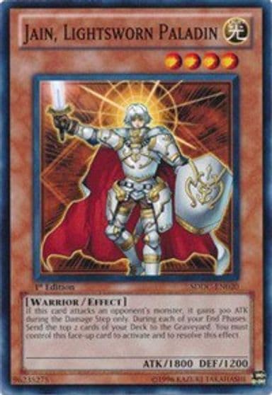 Jain Lightsworn Paladin Structure Deck: Dragons Collide Yu-Gi-Oh! card
