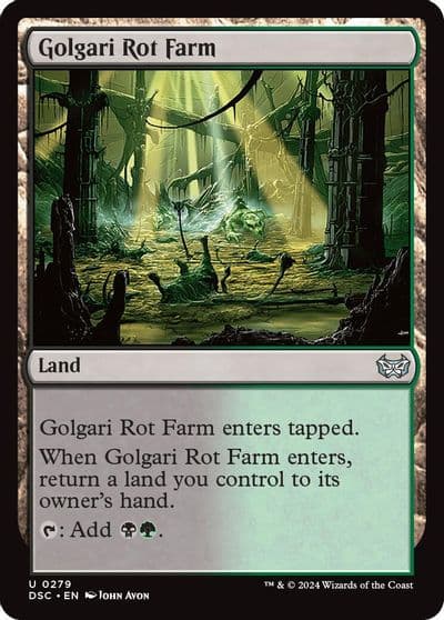 Golgari Rot Farm Commander: Duskmourn: House of Horror Magic card