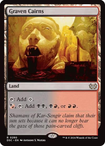 Graven Cairns Commander: Duskmourn: House of Horror Magic card