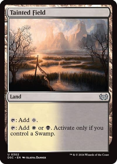 Tainted Field Commander: Duskmourn: House of Horror Magic card