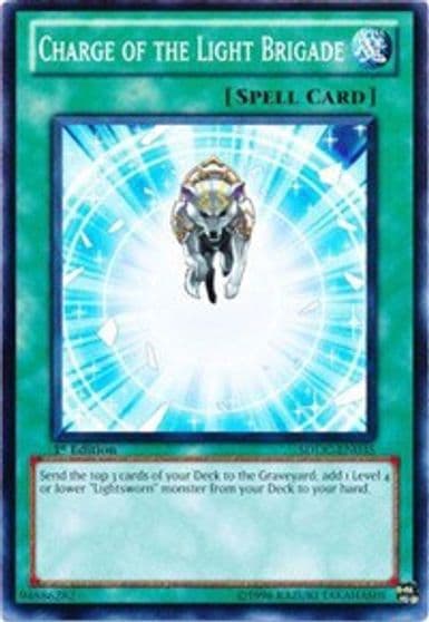 Charge of the Light Brigade Structure Deck: Dragons Collide Yu-Gi-Oh! card