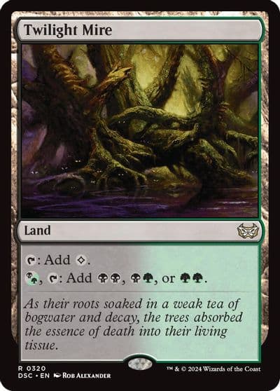 Twilight Mire Commander: Duskmourn: House of Horror Magic card