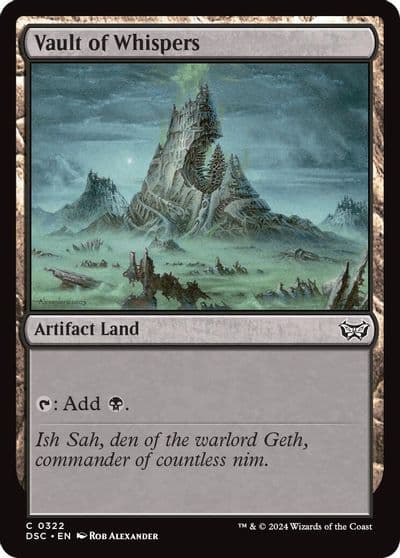 Vault of Whispers Commander: Duskmourn: House of Horror Magic card