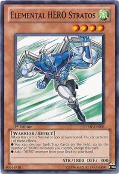 Elemental HERO Stratos Ra Yellow Mega Pack Yu-Gi-Oh! card