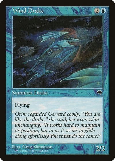 Wind Drake Tempest Magic card