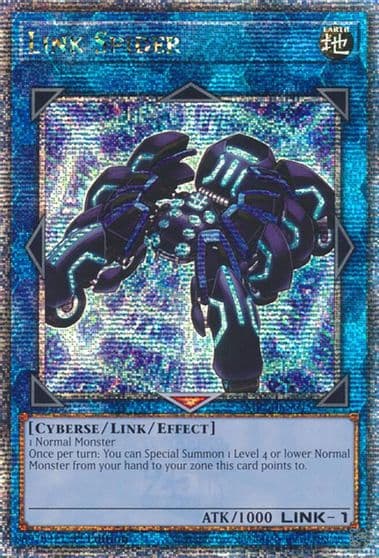 Link Spider Quarter Century Secret Rare 25th Anniversary Tin: Dueling Mirrors Yu-Gi-Oh! card