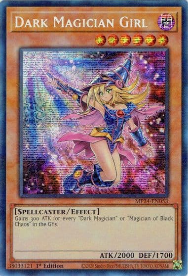Dark Magician Girl Alternate Art 25th Anniversary Tin: Dueling Mirrors Yu-Gi-Oh! card