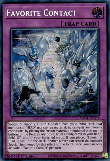 Favorite Contact 25th Anniversary Tin: Dueling Mirrors Yu-Gi-Oh! card