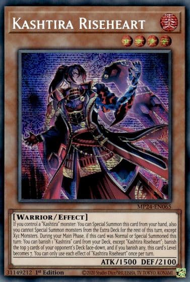 Kashtira Riseheart 25th Anniversary Tin: Dueling Mirrors Yu-Gi-Oh! card