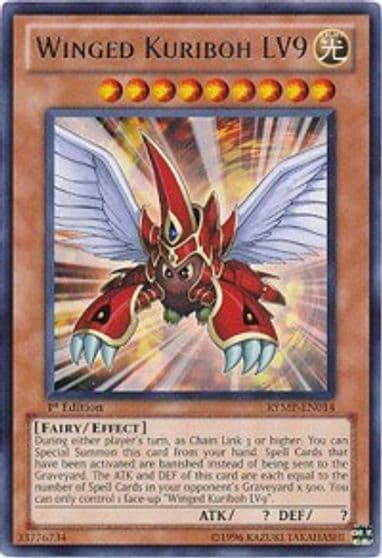 Winged Kuriboh LV9 Ra Yellow Mega Pack Yu-Gi-Oh! card