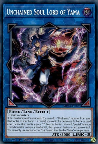Unchained Soul Lord of Yama 25th Anniversary Tin: Dueling Mirrors Yu-Gi-Oh! card