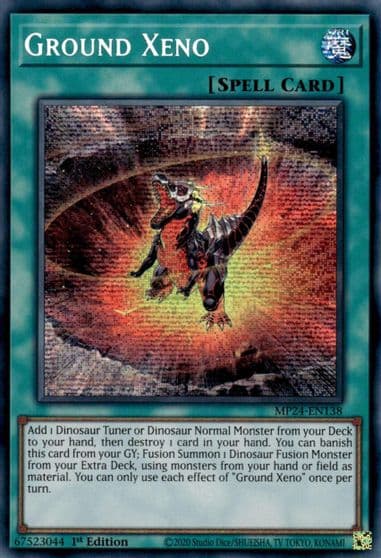 Ground Xeno 25th Anniversary Tin: Dueling Mirrors Yu-Gi-Oh! card