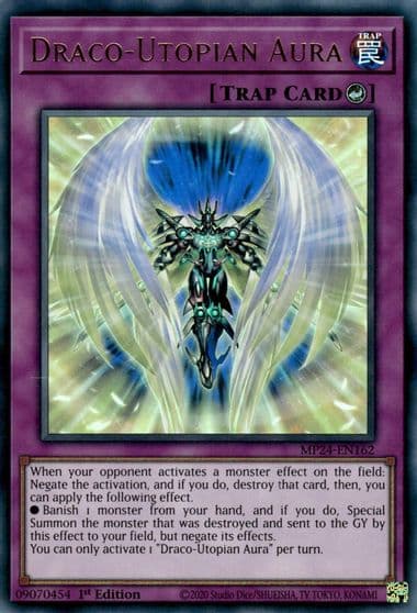 Draco Utopian Aura 25th Anniversary Tin: Dueling Mirrors Yu-Gi-Oh! card