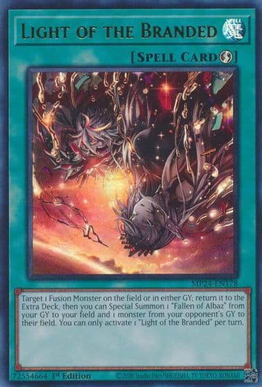 Light of the Branded 25th Anniversary Tin: Dueling Mirrors Yu-Gi-Oh! card
