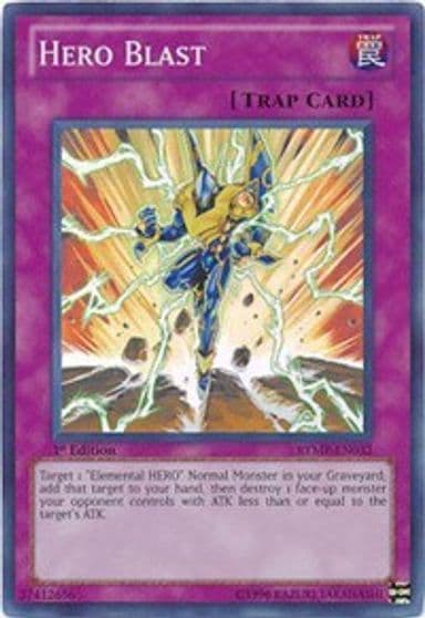 Hero Blast Ra Yellow Mega Pack Yu-Gi-Oh! card