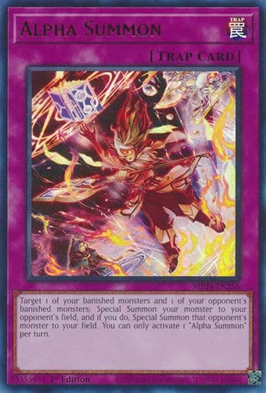 Alpha Summon 25th Anniversary Tin: Dueling Mirrors Yu-Gi-Oh! card