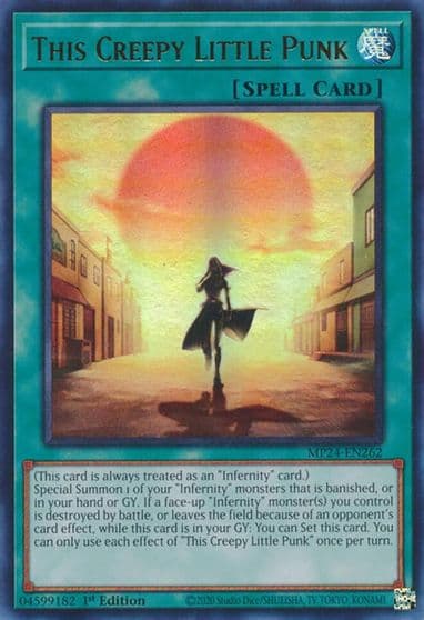 This Creepy Little Punk 25th Anniversary Tin: Dueling Mirrors Yu-Gi-Oh! card