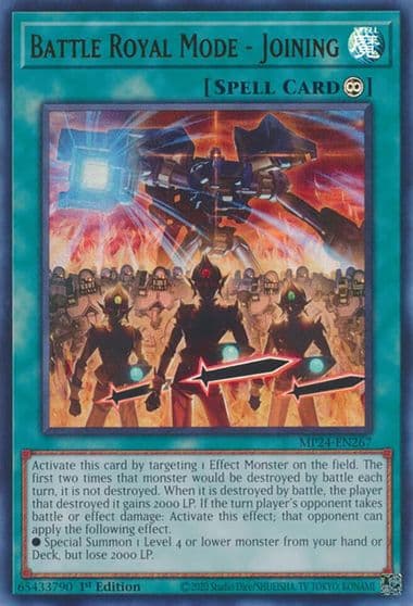 Battle Royal Mode Joining 25th Anniversary Tin: Dueling Mirrors Yu-Gi-Oh! card