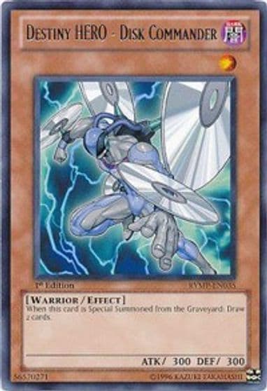 Destiny HERO Disk Commander Ra Yellow Mega Pack Yu-Gi-Oh! card