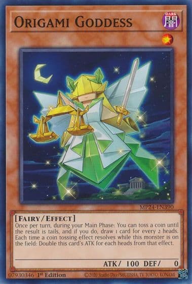 Origami Goddess 25th Anniversary Tin: Dueling Mirrors Yu-Gi-Oh! card