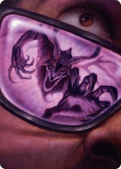 Doomsday Excruciator Art Card Art Series: Duskmourn: House of Horror Magic card