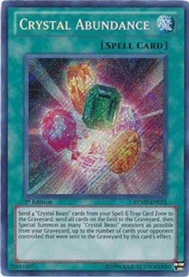 Crystal Abundance Ra Yellow Mega Pack Yu-Gi-Oh! card