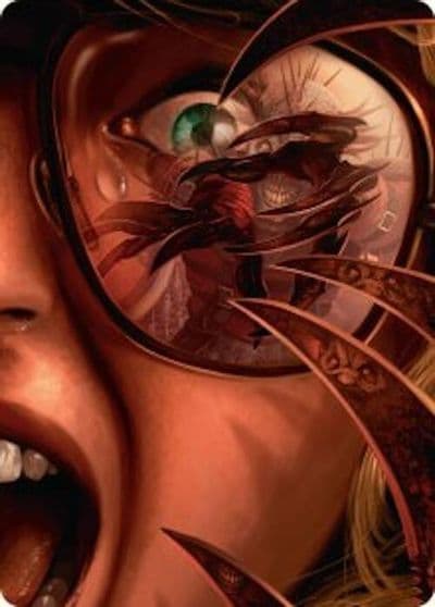 Razorkin Needlehead Art Card Art Series: Duskmourn: House of Horror Magic card