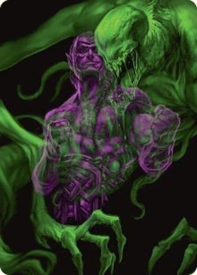 Tyvar the Pummeler Art Card Art Series: Duskmourn: House of Horror Magic card