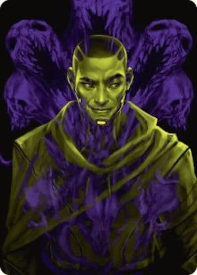 Kaito Bane of Nightmares Art Card Art Series: Duskmourn: House of Horror Magic card