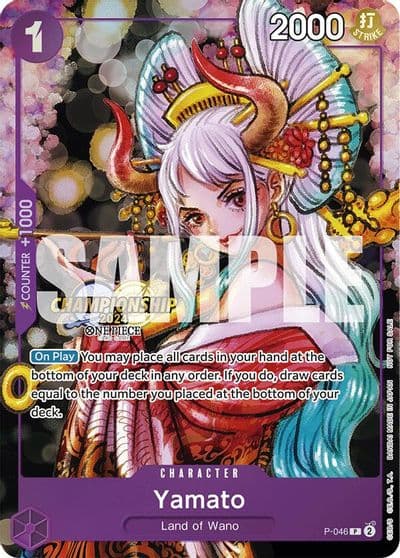Yamato CS 2024 Event Pack One Piece Promotion Cards One Piece card