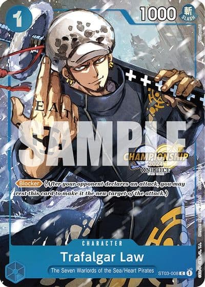 Trafalgar Law ST03 008 CS 2024 Event Pack One Piece Promotion Cards One Piece card