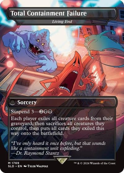 Total Containment Failure Living End Secret Lair Drop Series Magic card
