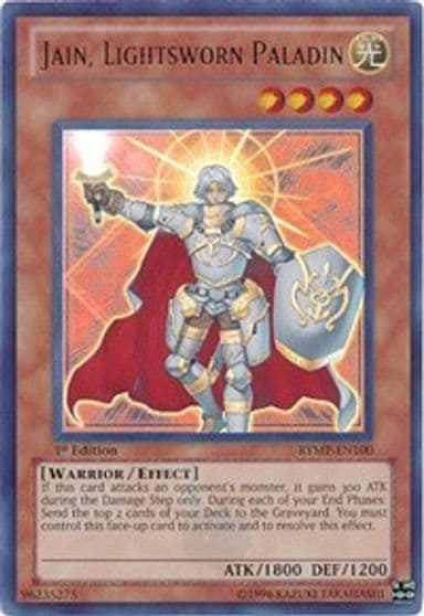 Jain Lightsworn Paladin Ra Yellow Mega Pack Yu-Gi-Oh! card